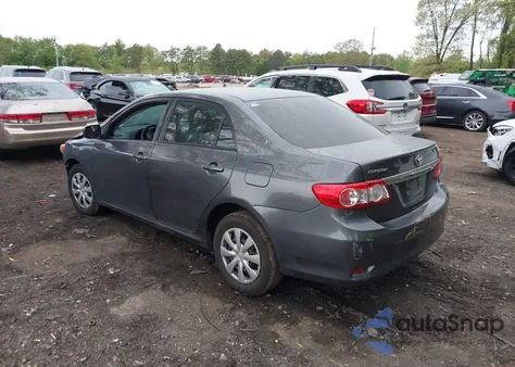 2011 Toyota Corolla Le из США, поврежденный, VIN 2T1BU4EE2BC697107